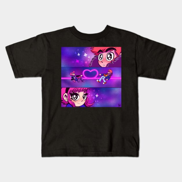 The Girl Of My Dreams Kids T-Shirt by spaceagebarbie